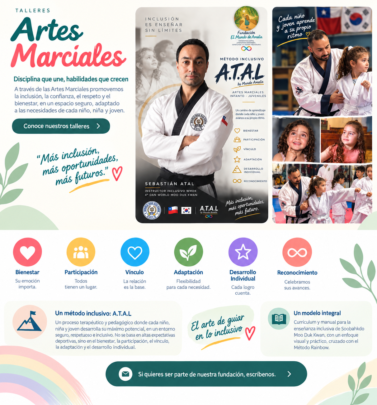Artes Marciales inclusivas - Método A.T.A.L. con Sebastián Atal